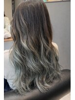 ヘアーステージ アール(hair stage R)&nbsp;育てるバレイヤージュグレージュ