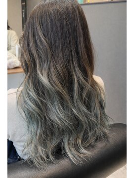 ヘアーステージ アール(hair stage R) 育てるバレイヤージュグレージュ