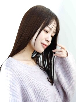TYCHE　TOKYO【3月中NEW OPEN（予定）】の写真/滑らかで艶のある理想のストレートへ☆人気のULTOWAでダメージを抑え、朝のセットも驚くほど簡単に♪