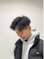 ウシワカマル ミライ(USHIWAKAMARU MIRAI) メンズショートにパーマで毎日のスタイリングを楽に!