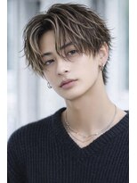 グレイバイニューヨークニューヨーク 京都北大路(Gray by NYNY)&nbsp;ハイライト×フェザーパーマ