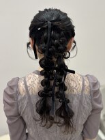 グランマッシュ(GRANMASH) 編みおろしポニー