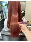 透明感髪質改善ベージュダブルカラーミルクティーグレージュ