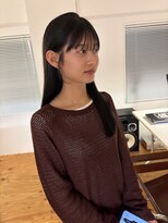 ギャザー 豊橋(Gather) 顔まわりカット×ダメージレス透明感カラー