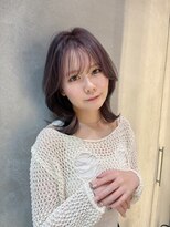 ロンドシェリ 仙台(Lond Cheri)&nbsp;ダブルカラーレイヤーカット髪質改善縮毛矯正顔周り仙台