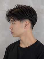 キリ 逗子(kiri) 逗子葉山センターパートメンズカットツーブロックバーバー眉R133