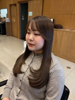 カノエ 防府田島店(canoe)&nbsp;ラベンダーグレー/レイヤーカット