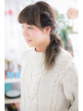 ヘアアンドビューティー ミック(Hair & Beauty miq) ゆるフェミニンな♪ノットヘアアレンジ(miq阿佐ヶ谷)