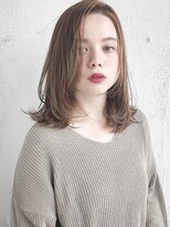 リリアン 青山(relian)&nbsp;大人かわいいグレージュセミディ♪