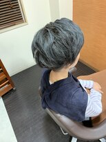 ヘアーサロン デペント(HAIR SALON Depend)&nbsp;刈り上げ×ブルージュカラー