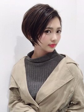 ビューイースト 亀戸 錦糸町(VIEW EAST) 大人の前下がりボブ 毛束で小顔感!!