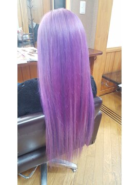 エクステンション クーチャー(Extention Cu'cha) エクステ80グラム　パープルエクステ(^O^)