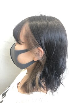 ジーナ 銀座(Zina) 【Zina銀座】ミディアム×インナーベージュ×小顔