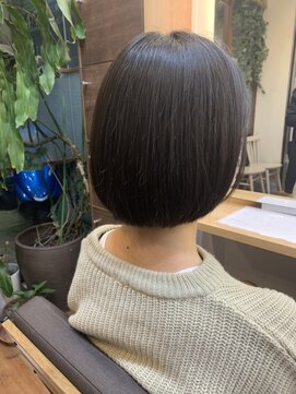ニーナ 三軒茶屋(nina) ヘアドネーション ショートボブ