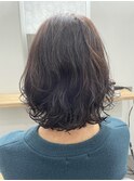 コテ巻き風デジタルパーマ
