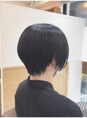 黒髪Short