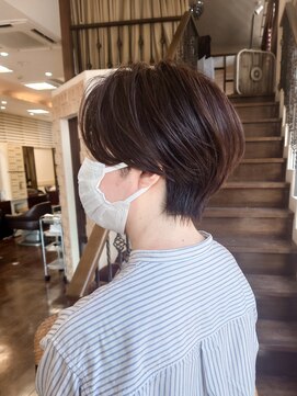 ヘアモード カクテル 大人可愛い20代30代40代ショートスタイル　【ニシヤマ　ミホ】