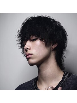 ゴールド 京都(GOALD) #マッシュウルフ　波巻きスパイラル　渋谷/メンズパーマ