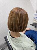 Second   × ショートボブ