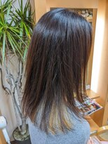 サロンドパリス(Salon de Paris)&nbsp;インナーカラー　ロングヘア