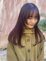 ヒカリス 中崎店(HIKARIS)&nbsp;レッドブラウン/顔まわりレイヤー