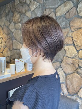 ラック(LUCK) カール/セミディ/シアーカラー/姫カット/くびれショート