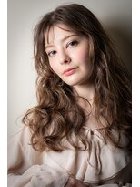 カバーヘア ブリス 上尾西口店(COVER HAIR bliss) 波巻きソバージュウェットヘアエアリーロングw上尾20代30代40代