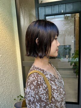 レンク(LENC) 切りっぱなしボブ