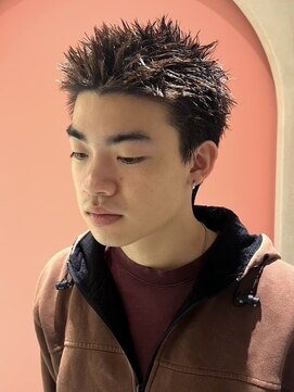 グッドタイムエフティフィフス 横浜西口(GoodTimes ft.fifth) スパイキーショートビジネスショートツーブロック刈り上げ30代