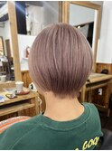 << 担当 : AYAKA >> コンパクトショート×ラベンダーベージュ