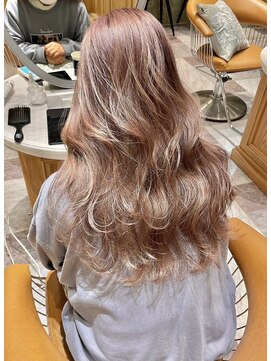 ロンドローズ 名古屋(Lond damaskRose) ハイトーン/ブリーチ/ダブルカラー/成人式カラー/インナーカラー