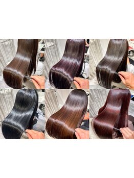 《玉島/新倉敷》諦めていた癖のお悩みを解消。最先端の髪質改善縮毛矯正で柔らかな艶のある美髪へ