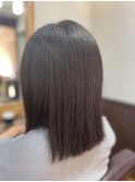 長めボブ前下り