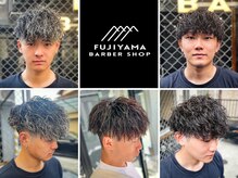 フジヤマ バーバー ショップ(FUJIYAMA BARBER SHOP)の雰囲気（パーマスタイル好評いただいております！[フェード/眉毛]）