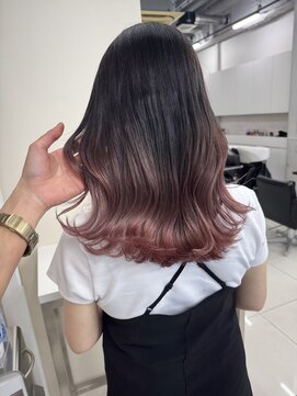 アライブ ハラジュク(ALIVE harajuku) グラデーションカラーバレイヤージュインナーカラー ryota