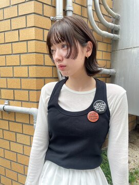 チクロヘアー(Ticro hair) ＠Luca くすみブラウン