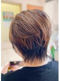 大人女性美フォルムショート　40代50代