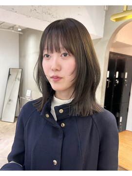 ローレン(LOREN) ミディアムヘア/デザインカラー/フェイスフレーミング/栄/久屋