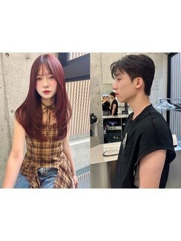 《韓国艶髪/レディース》巻ける！自然すぎるストレート《曲がる縮毛矯正/メンズ》クセを伸ばして曲げる！