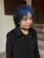 コレットヘアー ザモリオカ(Colette HAIR the MORIOKA)&nbsp;【minami】デザインカラー×ブルー