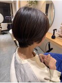 首元スッキリショート＠カット