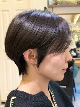 ロンド パルティール 大宮(Lond partir) 大人ガーリー/レイヤーショート/前髪白髪/20代30代40代50代/大宮