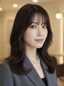 ビュートリアム 福岡(BEAUTRIUM) "上質で品のある"艶髪セミロングスタイル【福岡/天神】