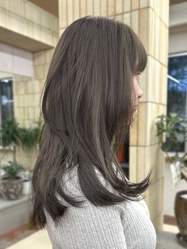 パークレーン アイス イヴェン(park lane ICI yeven) ブリーチなしヘーゼルベージュブラウンオリーブ赤み消し春カラー