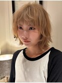 レイヤーボブ/ハイトーンボブ/ニュアンスパーマ