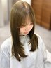 【艶★★★】カット＋"前髪のみ"髪質改善ストレート
