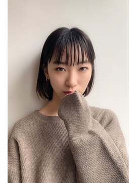 トイロ 中目黒(Toiro) ボブシースルーバングミニボブ