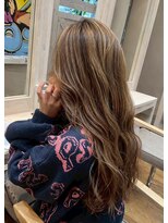 ロアー ヘアー マックイーン 流山おおたかの森店(RAWR hair McQueen)&nbsp;【RAWR】３Ｄハイライト。立体感溢れる極上外国人風ロング