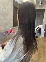 ヘアアンドメイク アリス(hair&make ALICE produce by COLT)&nbsp;ロング　インナーカラー　モノトーングレー