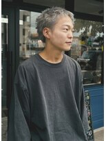 クイン(qin)&nbsp;シルバーグレー×ベリーショート
